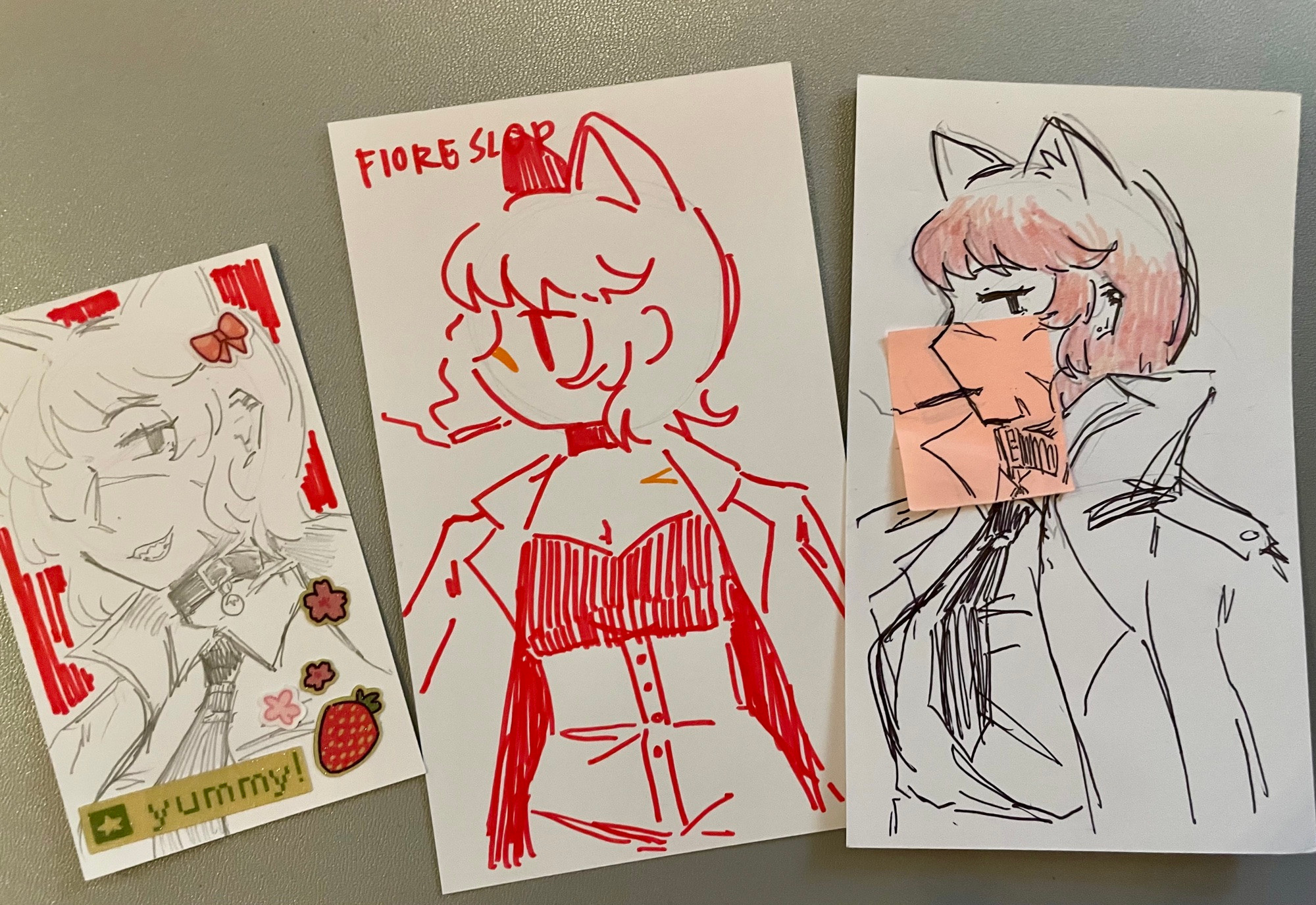 Traditional Fiore doodles.