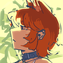 fiore portrait, contemplative