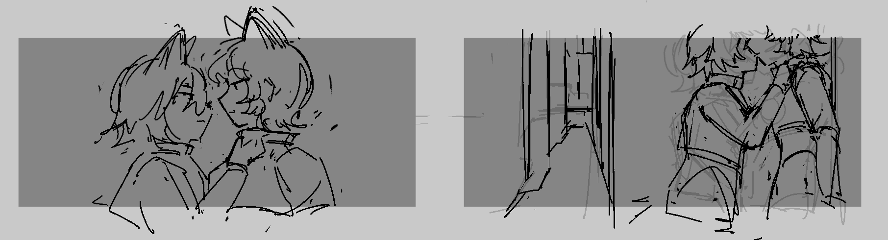 two thumbnails withh ethan and fiores sexual tension