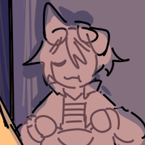 Ethan eating from a bowl.